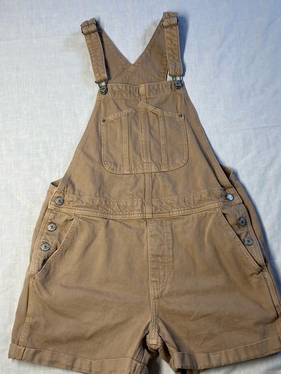 Old Navy Pants - Old Navy Tan Overalls with Front Bib